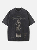 Cigarettes After Sex Print Round Neck T-shirt