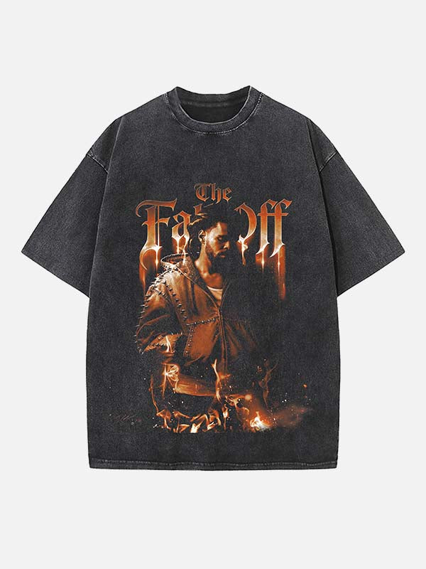 J. Cole Print Round Neck T-shirt