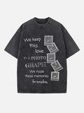 Ed Sheeran Print Round Neck T-shirt