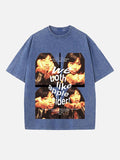 Beabadoobee Print Round Neck T-shirt