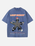 Limp Bizkit Print Round Neck T-shirt