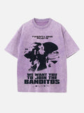 Twenty One Pilots Print Round Neck T-shirt