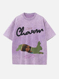 Clairo Print Round Neck T-shirt