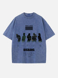 BIGBANG Print Round Neck T-shirt