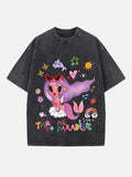 Karol G Print Round Neck T-shirt
