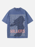 The Killers Print Round Neck T-shirt