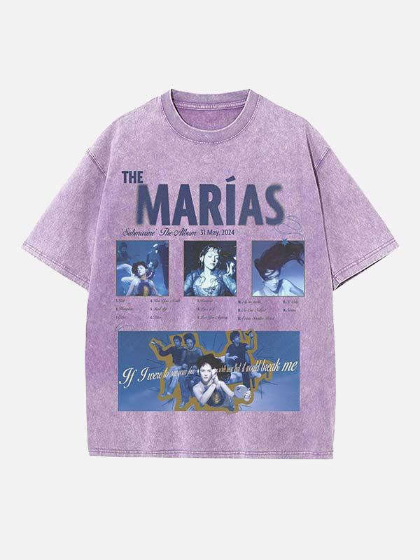 The Marías Print Round Neck T-shirt