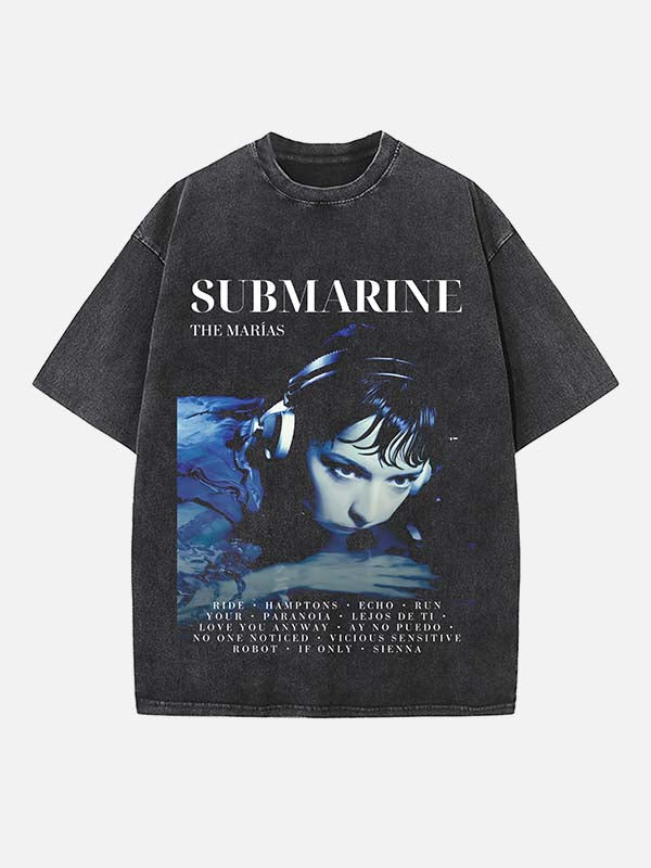 The Marías Print Round Neck T-shirt