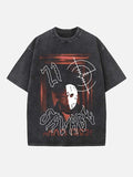 21 Savage Print Round Neck T-shirt