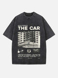 Arctic Monkeys Print Round Neck T-shirt