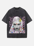 Gwen Stefani No Doubt Print Round Neck T-shirt