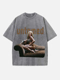 Rihanna Print Round Neck T-shirt