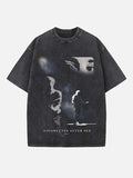 Cigarettes After Sex Print Round Neck T-shirt