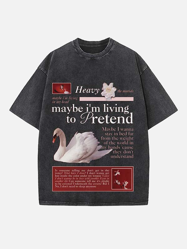 The Mar·€as Print Round Neck T-shirt