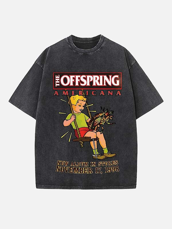 The Offspring Print Round Neck T-shirt