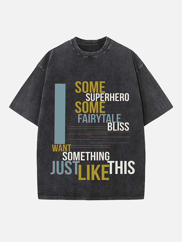 The Chainsmokers Print Round Neck T-shirt