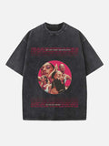 Olivia Dean Print Round Neck T-shirt