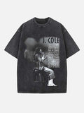 J. Cole Print Round Neck T-shirt