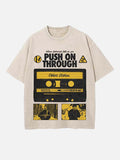 Twenty One Pilots Print Round Neck T-shirt