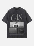 Cigarettes After Sex Print Round Neck T-shirt