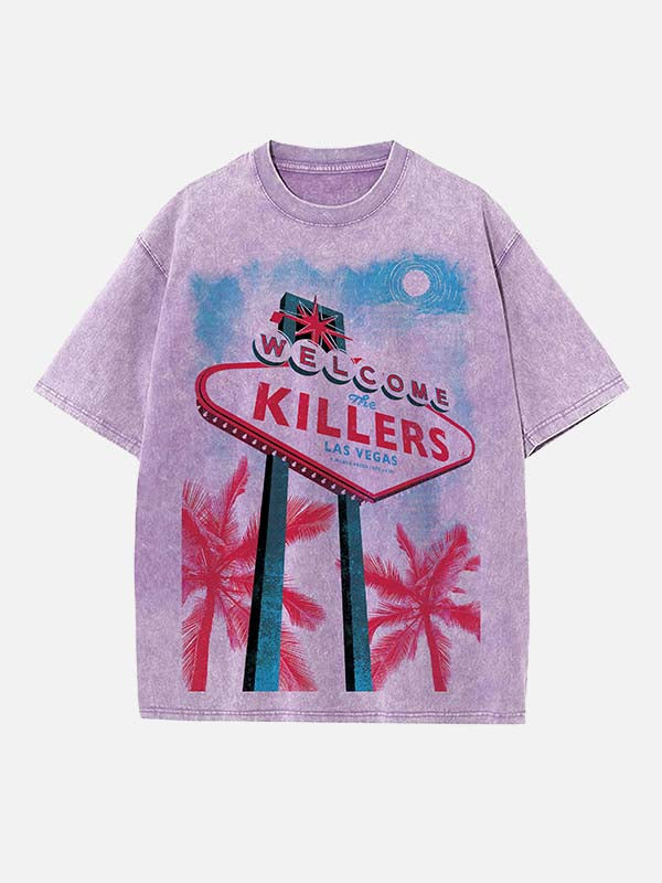 The Killers Print Round Neck T-shirt