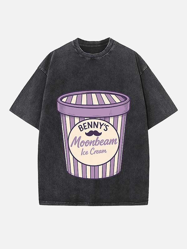 Benson Boone Print Round Neck T-shirt