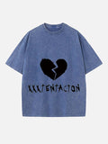 XXXTENTACION Print Round Neck T-shirt