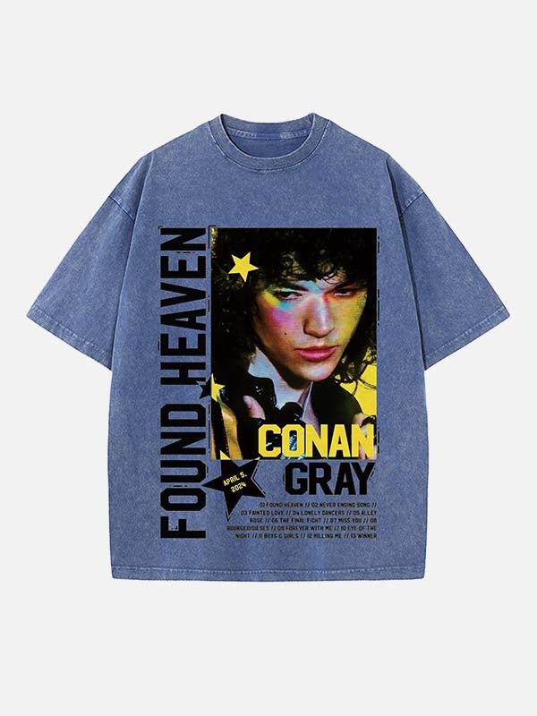 Conan Gray Print Round Neck T-shirt