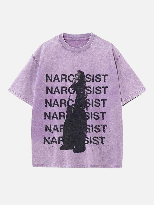 Playboi Carti Print Round Neck T-shirt