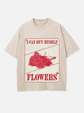 Miley Cyrus Print Round Neck T-shirt