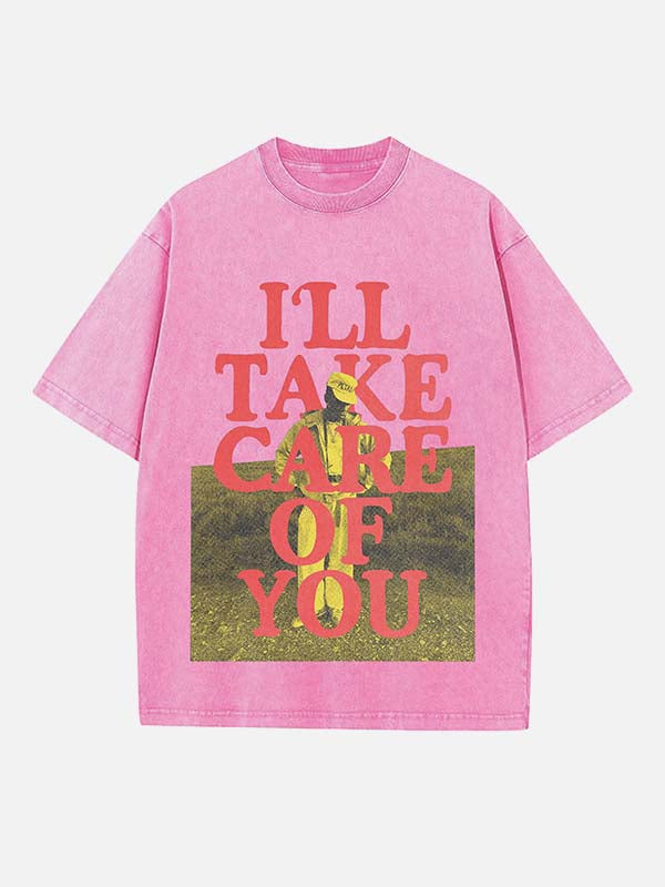 Tyler, The Creator Print Round Neck T-shirt