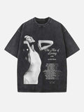 Olivia Dean Print Round Neck T-shirt