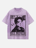 BTS Print Round Neck T-shirt