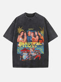 KATSEYE Print Round Neck T-shirt