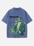 Doechii Print Round Neck T-shirt