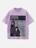 Sienna Spiro Print Round Neck T-shirt