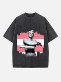 P!nk Print Round Neck T-shirt
