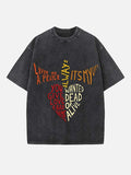 Bon Jovi Print Round Neck T-shirt