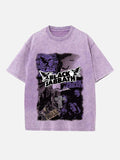 Black Sabbath Print Round Neck T-shirt