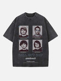 Fall Out Boy Print Round Neck T-shirt