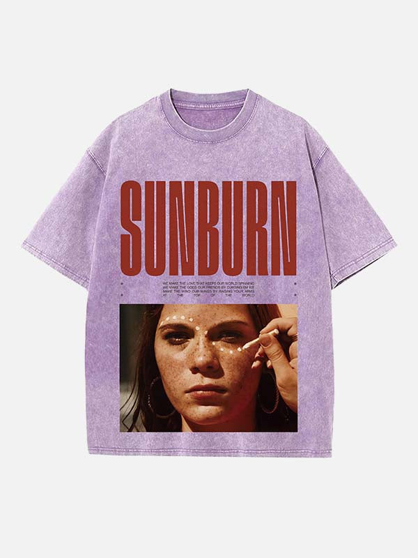 Dominic Fike Print Round Neck T-shirt