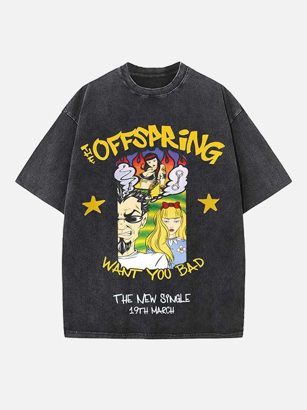 The Offspring Print Round Neck T-shirt
