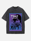Prince Print Round Neck T-shirt