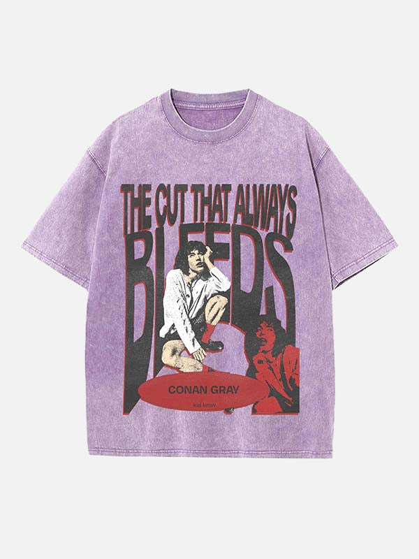 Conan Gray Print Round Neck T-shirt