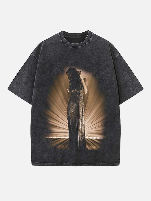 Sienna Spiro Print Round Neck T-shirt