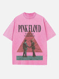 Pink Floyd Print Round Neck T-shirt