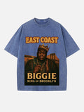 The Notorious B.I.G. Print Round Neck T-shirt