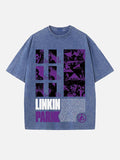 Linkin Park Print Round Neck T-shirt