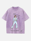 Benson Boone Print Round Neck T-shirt