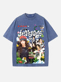 ILLIT Print Round Neck T-shirt